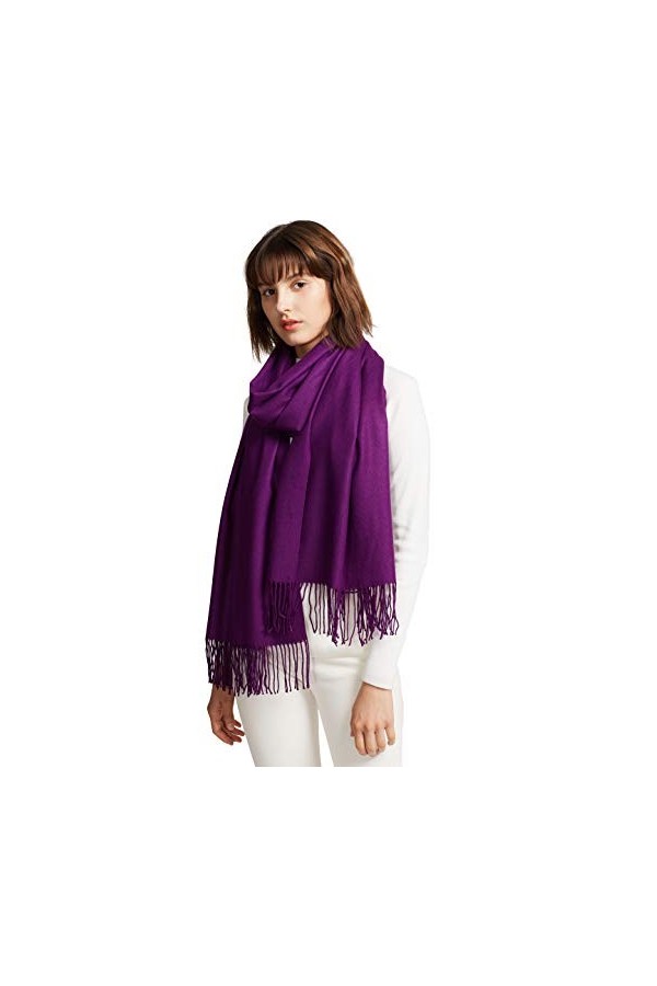 Foulard Echarpe xxl echarpe printemps Femme Homme 200 * 70CM Hiver Touché Soyeux Multi-Couleur Elégant Châle Doux pour Mariag