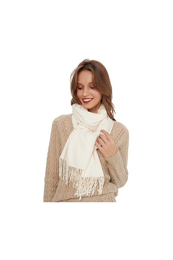 Foulard Echarpe xxl echarpe printemps Femme Homme 200 * 70CM Hiver Touché Soyeux Multi-Couleur Elégant Châle Doux pour Mariag