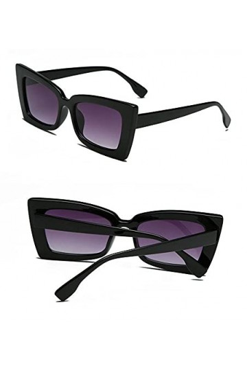 Jilibaba Lunettes de soleil pour homme et femme - Lunettes de soleil polarisées carrées - Unisexe - Protection UV400 A