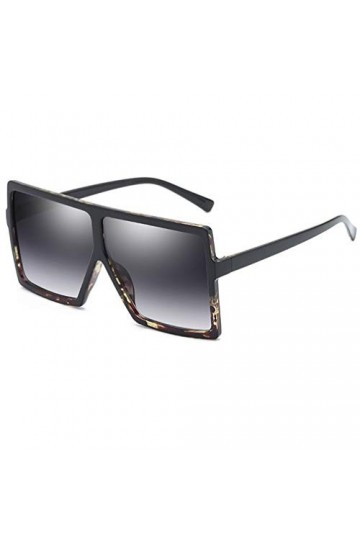 Yuandongxing Femmes Hommes Big Frame Gradient Shades Lunettes De Soleil Surdimensionnées Carré Vintage Lunettes De Soleil UV4