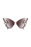 ROYIYI Lunettes Soleil Opaque 2023 lunettes de soleil strass femmes lunettes de soleil minces modèles soleil et lunettes Étui