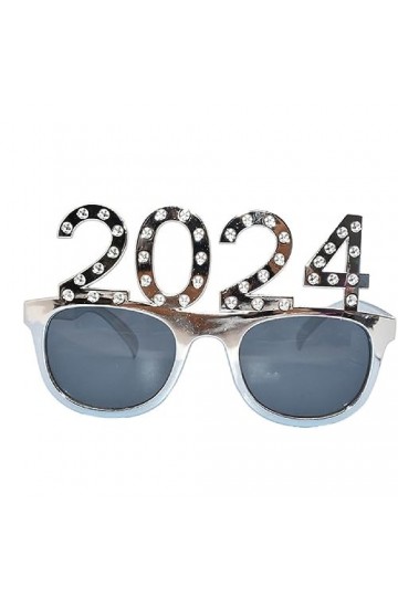 GRONGU Lunettes Soleil À Monture Carrée pour Adolescentes Filles Fête Cadre en Lentille Style Drôle Décorations Noël À Mode L