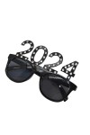 GRONGU Lunettes Soleil À Monture Carrée pour Adolescentes Filles Fête Cadre en Lentille Style Drôle Décorations Noël À Mode L