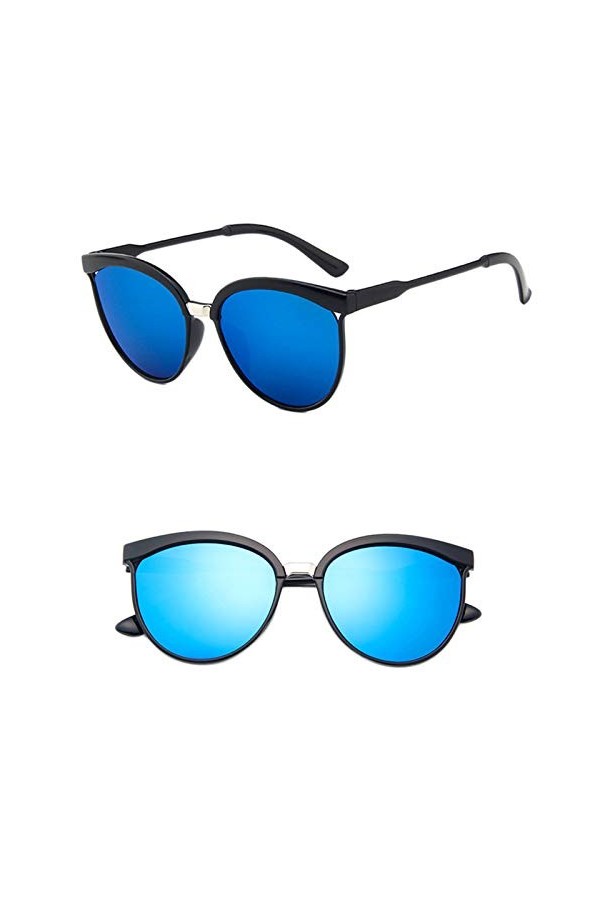 Dorjuli Y2K Lunettes de soleil punk polarisées rétro classiques sans monture Lunettes de soleil transparentes pour homme/femm