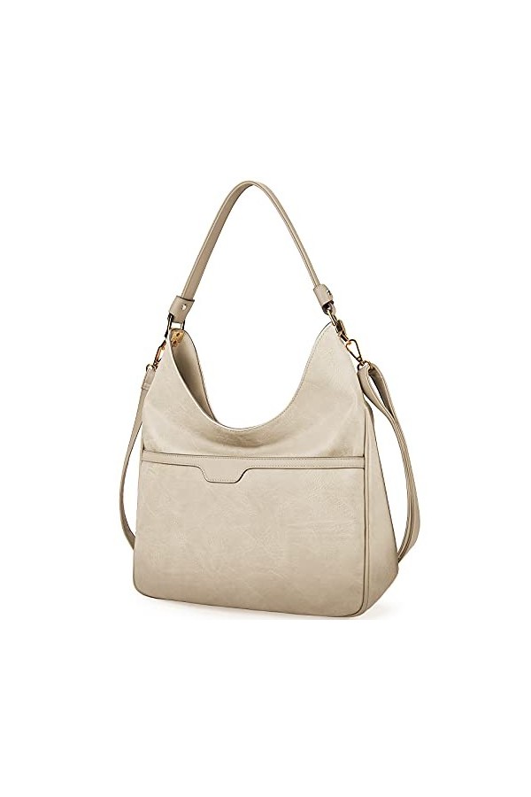 NUBILY Sac a Main Femmes Bandoulieres Cuir Grande Capacité Sac Bandoulière Femme Sacs Portés Épaule Imperméable Portable Sac 