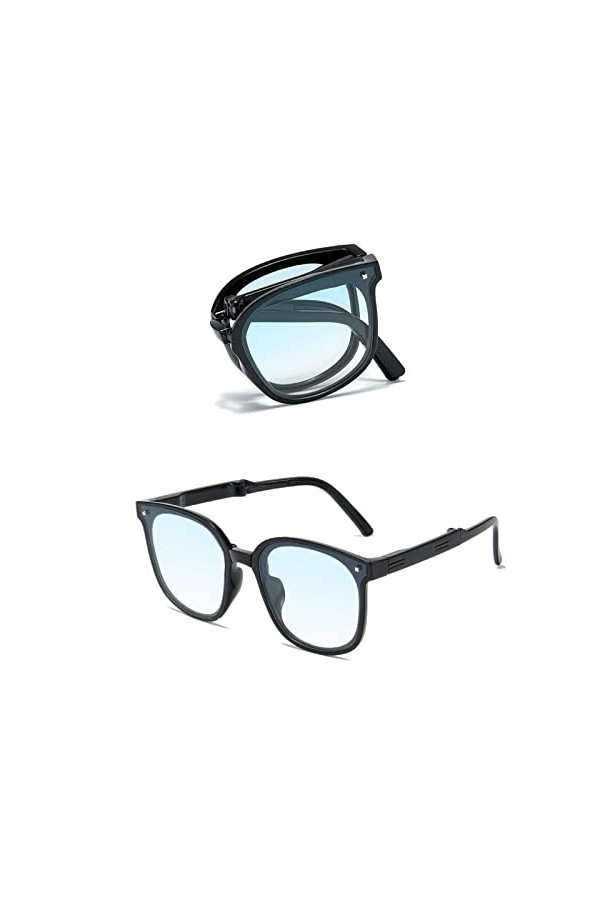 Lunettes de Soleil, Lunettes de Soleil Vintage, Lunettes de Soleil Pliantes, Lunettes de Soleil Tendance, Retro Grand Cadre P