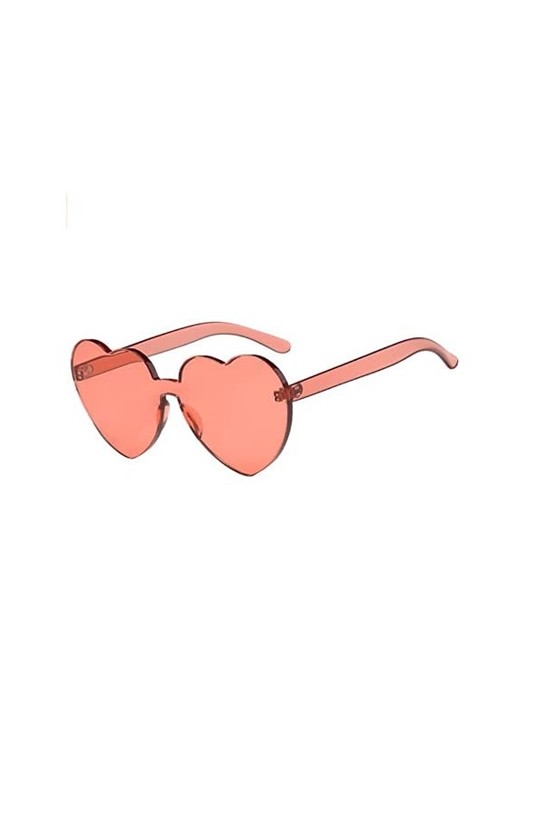 Lunettes de soleil rétro,Lunettes de soleil Vintage,Lunettes de fête, lunettes de soleil coeur lunettes de couleur rétro lune