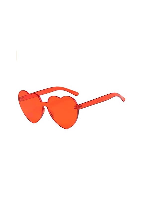 Lunettes de soleil rétro,Lunettes de soleil Vintage,Lunettes de fête, lunettes de soleil coeur lunettes de couleur rétro lune