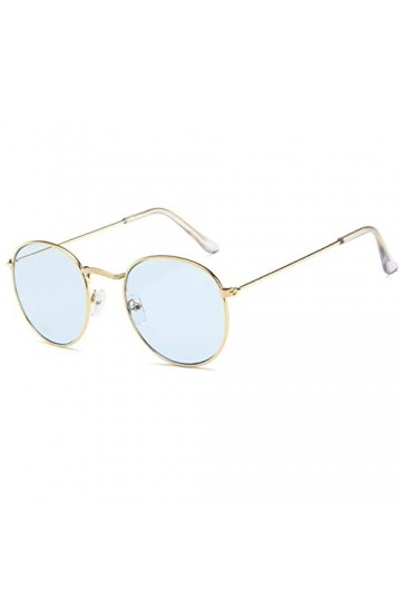Hilloly Des Lunettes Soleil Lunettes Rétro Lunettes Style Rue Lentille Plate Ronde Lunettes Soleil Femme Lunettes Soleil Rond