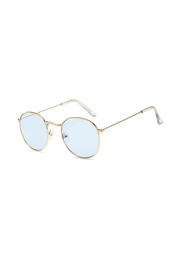 Hilloly Des Lunettes Soleil Lunettes Rétro Lunettes Style Rue Lentille Plate Ronde Lunettes Soleil Femme Lunettes Soleil Rond