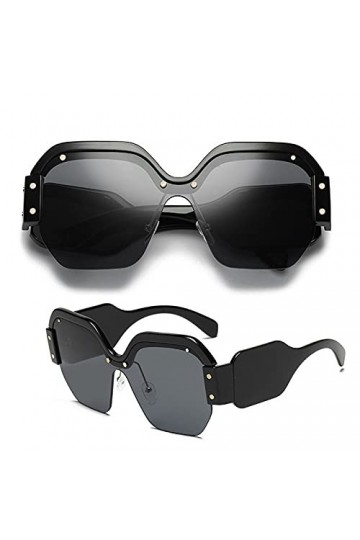 JackRuler Nouvelle Mode Lunettes de Soleil femme, Femme Polarisées Retro Lunettes, Lunettes de Soleil pour Dames Personnalité