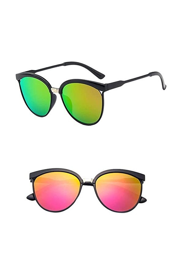 FIRFONMA Lunettes de soleil polarisantes pour femmes et hommes Cadres légers Lunettes de soleil polychromatiques UV400