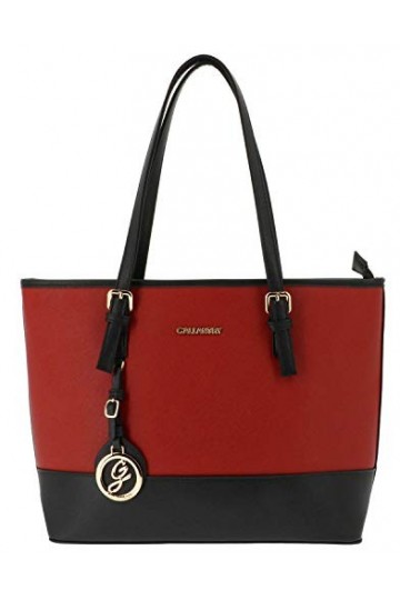 Gallantry - Sac à Main Femmes Grande Capacité - Sac Cabas Cours Format A4 Lycée - Sac Porté Epaule Fourre-Tout Taille XL - Po