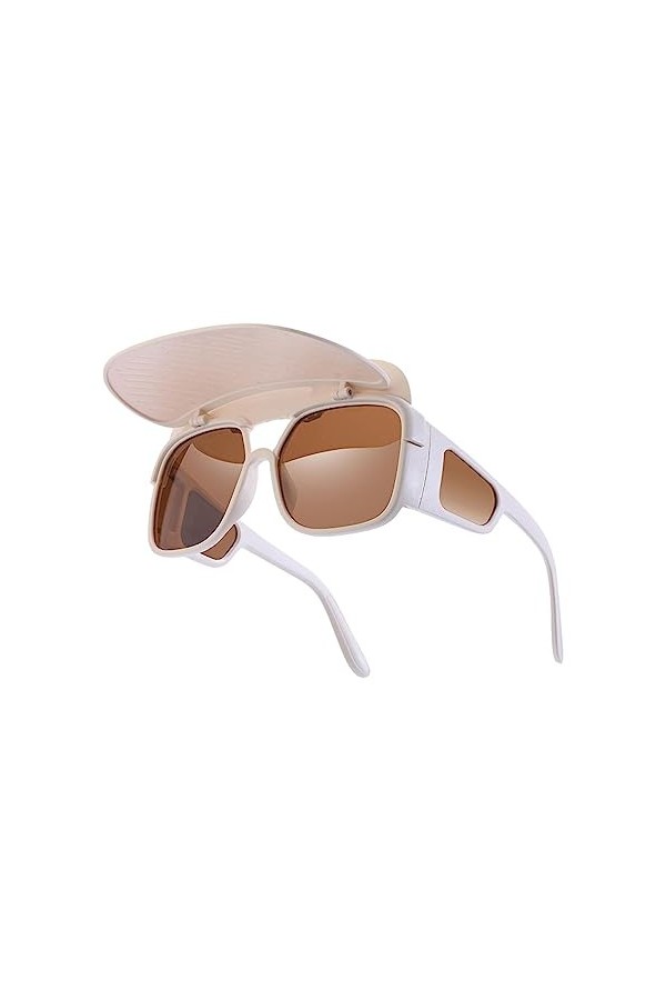 Zankie soleil à visière pour femmes - soleil vélo Chapeau Brim vélo - Lunettes confortables amovibles amusantes avec pare-sol