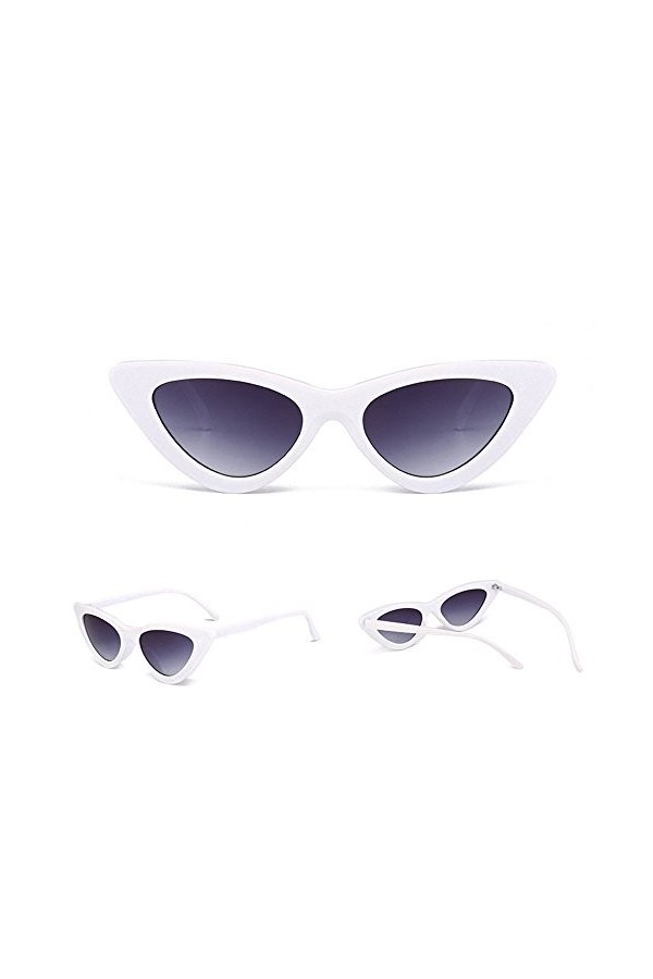 Lunettes de soleil pour femme polarisées rétro classiques avec miroir Lunettes de soleil sans monture Lunettes de soleil amus