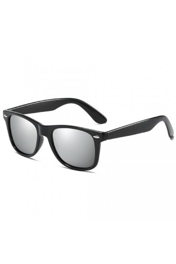 Lunettes de soleil homme, lunettes de soleil femme, lunettes de soleil mode, Argenté.