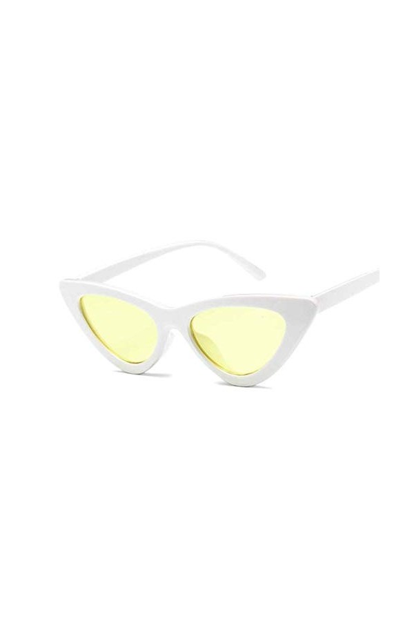 NC Lunettes de Soleil, Lunettes de Soleil rétro, Lunettes de Soleil rétro Sexy, Lunettes de Couleur, Hommes et Femmes