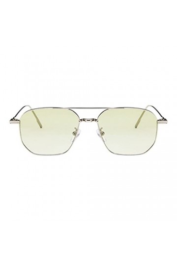 Lunettes de soleil polarisées irrégulières rétro surdimensionnées pour femmes hommes nuances Vintage contre la lumière classi