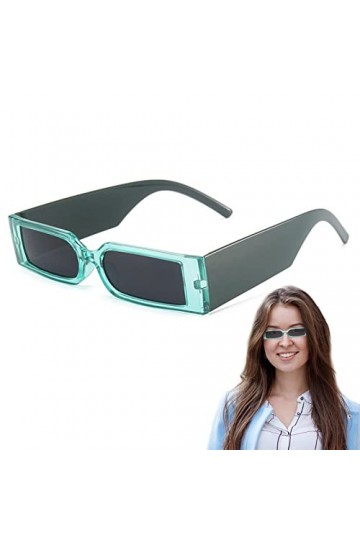 Lunettes de Soleil rétro pour Femmes,Lunettes de Soleil années 90 pour Homme avec Verres polarisés HD - Lunettes de Soleil de