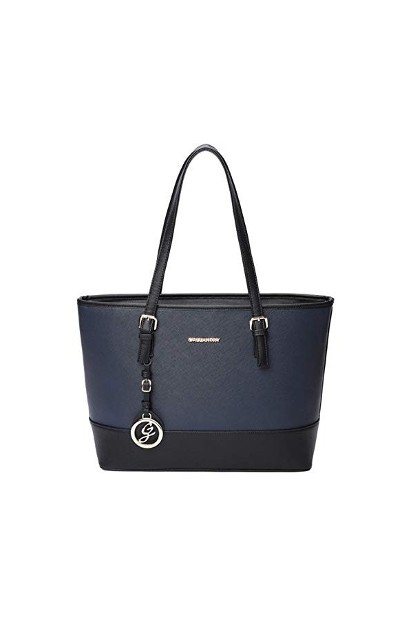 Gallantry - Sac à Main Femmes Grande Capacité - Sac Cabas Cours Format A4 Lycée - Sac Porté Epaule Fourre-Tout Taille XL - Po