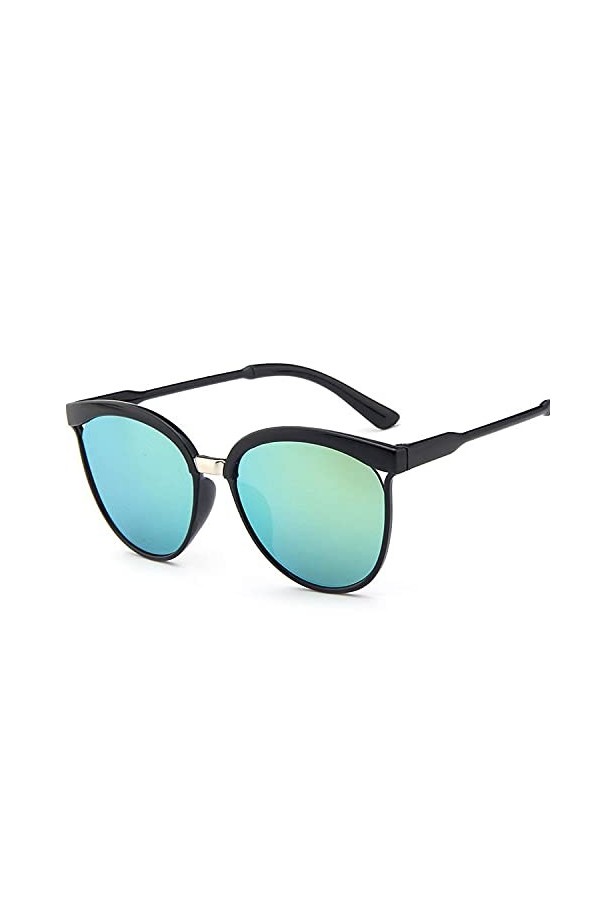 YIWAWQIAN Lunettes de Soleil Polarisées Hommes Femmes Lunette de Conduite en Plastique Surdimensionnées