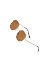 eexuujkl Lunettes de soleil à monture Vintage pour femmes, Protection à la mode, ajustement confortable, lunettes de soleil c