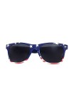 Sonnenbrille Verspiegelt für Herren Damen Lunettes de soleil drapeau américain Décorations du 4 juillet Décorations patriotiq