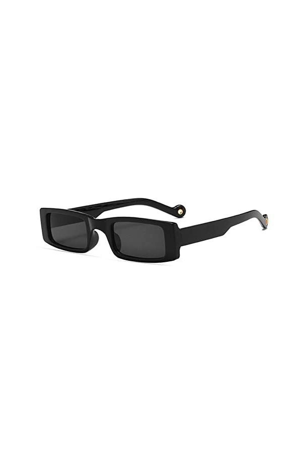 ZOHIKO Lunettes de soleil tendance pour femmes et hommes - Lunettes de soleil carrées pour dames - Couleur : petites lunettes