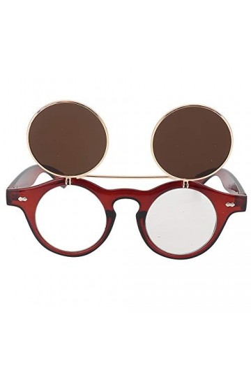 Lunettes de Soleil Vintage Flip, Lunettes de Soleil Flip, Lunettes de Soleil Catwoman pour Party Woman Outdoor Girl 2 