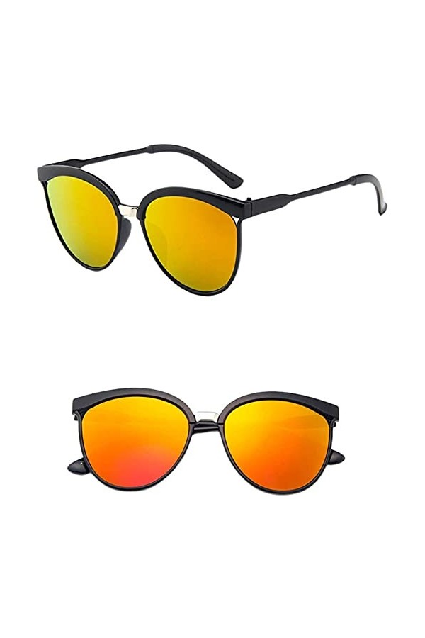 YIWAWQIAN Polarisées Les Des Lunettes De Soleil Femme Hommes Vintage Unisexe Protection