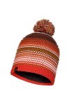 Buff 113586.632.10.00 Knitted & Polar Hat NEPER Maroon Unisex-Adult, Taille Unique
