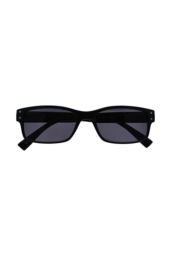 UV Reader Noir Lecteurs Soleil Lunettes De Lecture UV400 Hommes Femmes UVSR011 +2,00