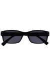 UV Reader Noir Lecteurs Soleil Lunettes De Lecture UV400 Hommes Femmes UVSR011 +2,00