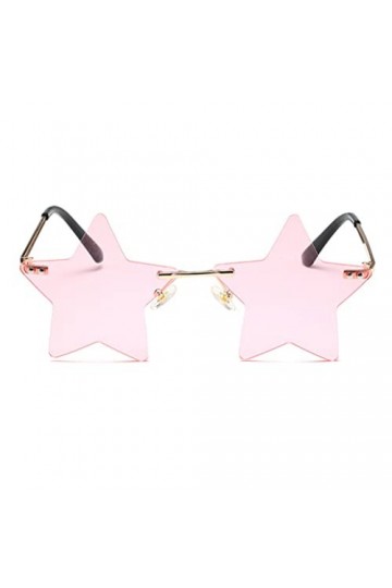 Lunettes de Soleil étoile de fête Fantaisie, Cadeau danniversaire intéressant Lunettes de Soleil de fête Funky avec Cadre do