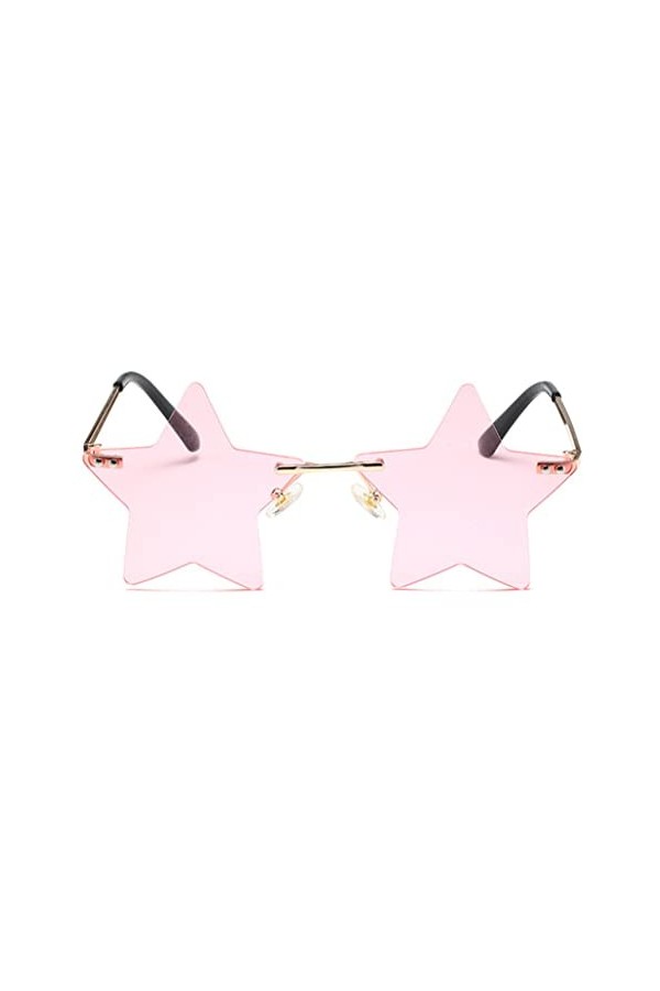 Lunettes de Soleil étoile de fête Fantaisie, Cadeau danniversaire intéressant Lunettes de Soleil de fête Funky avec Cadre do