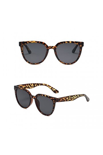 Dorjuli Lunettes de soleil vintage pour femme - Lunettes de soleil classiques avec miroir - Lunettes de soleil sans monture -