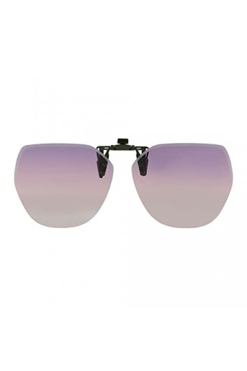 Hiessgozy Lunettes de soleil polarisées à clipser pour homme et femme UV400 Protention Vintage Polarized Filp Lunettes de sol