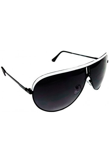 Scarface Tony Montana Black Gradiant Lunettes de soleil, blanc/noir, taille unique