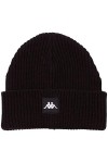 Kappa Beannie Unisex, Black, One Size