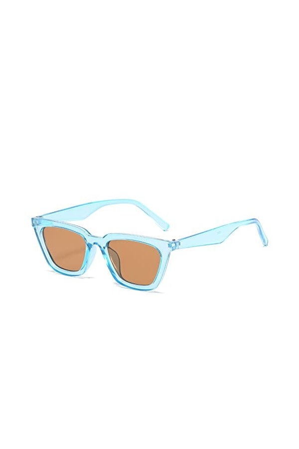 Dorjuli Lunettes de soleil pour femme - Lunettes de soleil rondes classiques - Lunettes de soleil UV - Lunettes de soleil ten