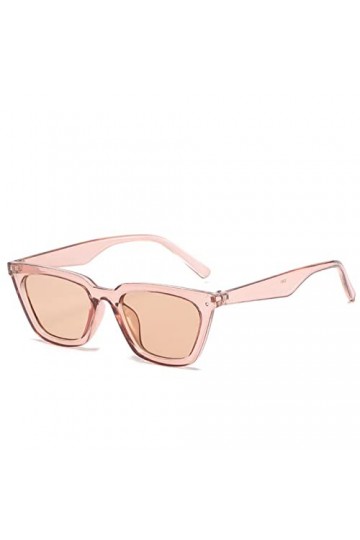 Lunettes de soleil tendance surdimensionnées pour femme - Lunettes de soleil classiques sans monture - Vision claire - Lunett