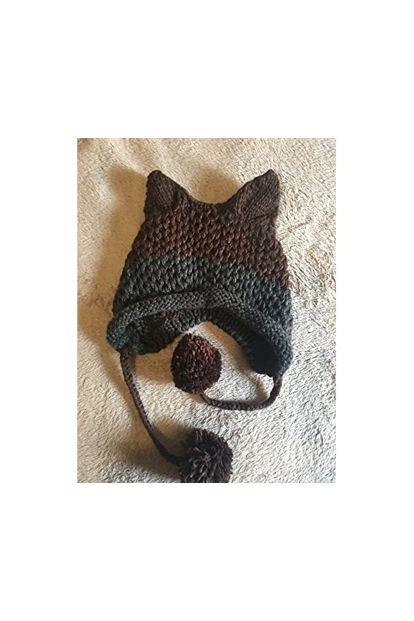 Bonnets mignons pour femmes, bonnet vintage pour femmes, chapeau renard, accessoires grunge, bonnets souples pour femmes, mar