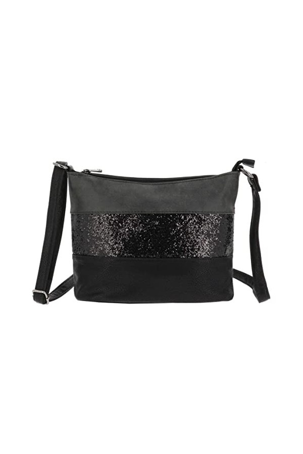 Gallantry - Sac Bandoulière Femme Paillettes Elégant - Sacoche Messenger Porté Epaule Tendance Multicolore Souple - Besace Sa