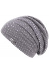 WEROR - Hommes et Femmes - Unisexe - Bonnet Beanie Slouch Jersey Bonnet Beanie Bonnet - WEROR-67.1 Bleu/Blanc, Taille Unique