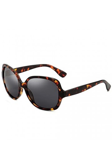 Dollger Lunettes de Soleil pour Femme Lunettes de Soleil Polarisées Surdimensionné Trendy Retro Large Frame Ladies Shades Pro