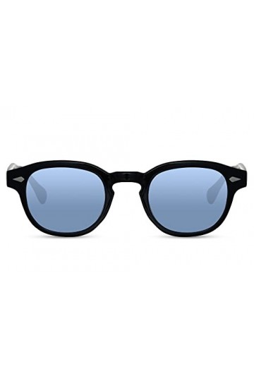 Cheapass Lunettes de soleil Écologiques Femmes Hommes Bords Noirs de Luxe Pont en Forme de Serrure Charmant Bloquant les UV
