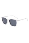 YAMEIZE Carrées Rétro Lunettes de Soleil-pour Femmes avec Protection UV400 Rectangulaires à la Mode Hommes Lunettes