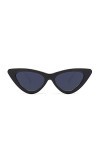 Sunenjoy Cat Eyes Triangle Lunettes de soleil Femmes Vintage Retro Eyewear Intégré UV Coloured Glasses Lunettes Gris 4 