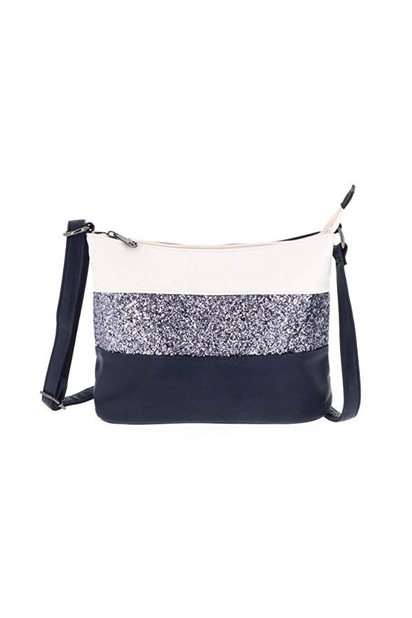 Gallantry - Sac Bandoulière Femme Paillettes Elégant - Sacoche Messenger Porté Epaule Tendance Multicolore Souple - Besace Sa