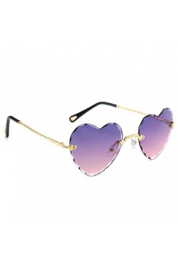 MISUVRSE Femmes Lunettes Soleil Monture Lunettes Soleil Coeur Lunettes Soleil En Forme Coeur Lunettes Fête Bachelorette Lunet